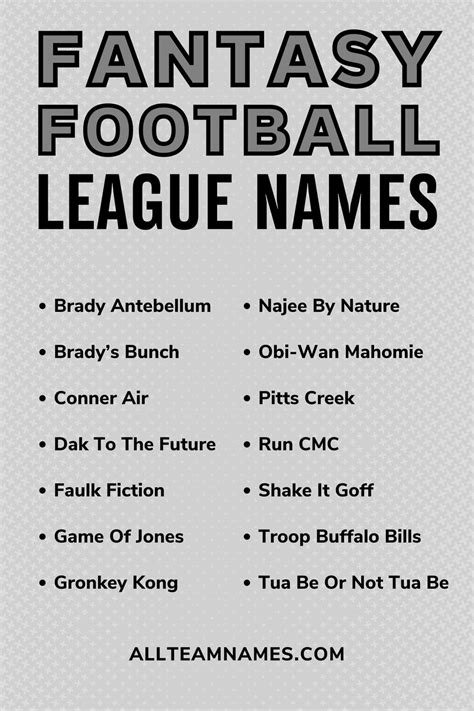 nsfw fantasy football names|Hilarious Fantasy Football Team Names (2024 Edition)